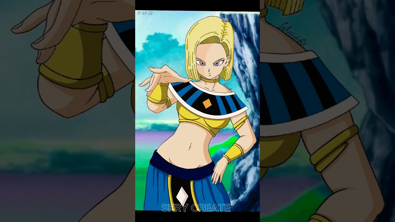 Android 18 God of destruction 😲 mode#dragonball #gokudbz