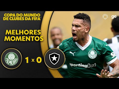 Gols e lances de Palmeiras x Botafogo