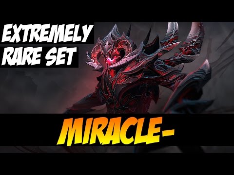 EXTREMELY RARE SET IN THE HANDS OF A EXTREMELY HIGH MMR PLAYER - Miracle- SF - Vol 20 - Dota 2
