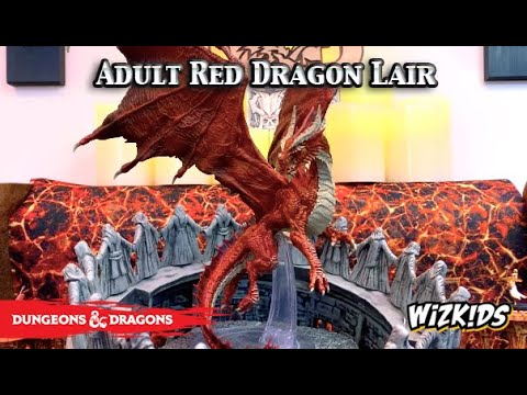 D&D Adult Red Dragon Lair (+ Size Comparison & Stats)