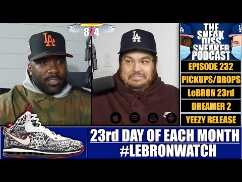 THE SNEAK DISS SNEAKER PODCAST EPISODE 232 – LEBRON WATCH, SNKRS APP MYTHS, TOP 10 SNEAKERS OF 2016