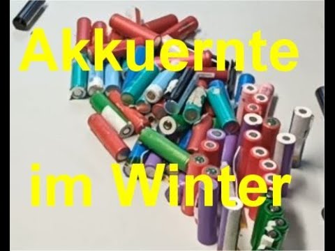 Akkus ernten 18650