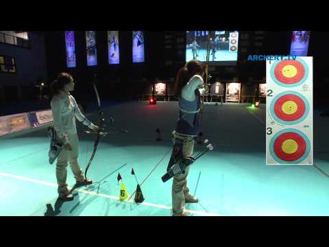 Lee H. v Kim Y. – recurve women gold | Nimes 2011 Archery World Cup Indoor Challenge