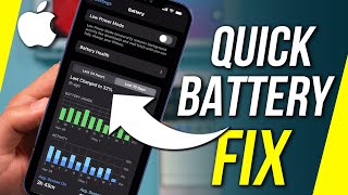 How to Fix iPhone Battery Sudden Drops