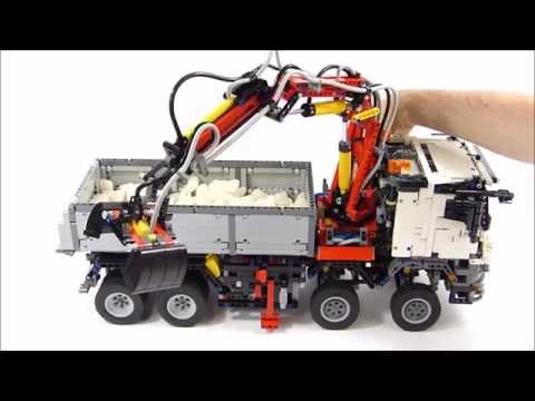 Vidéo LEGO Technic 42043 : Mercedes-Benz Arocs 3245