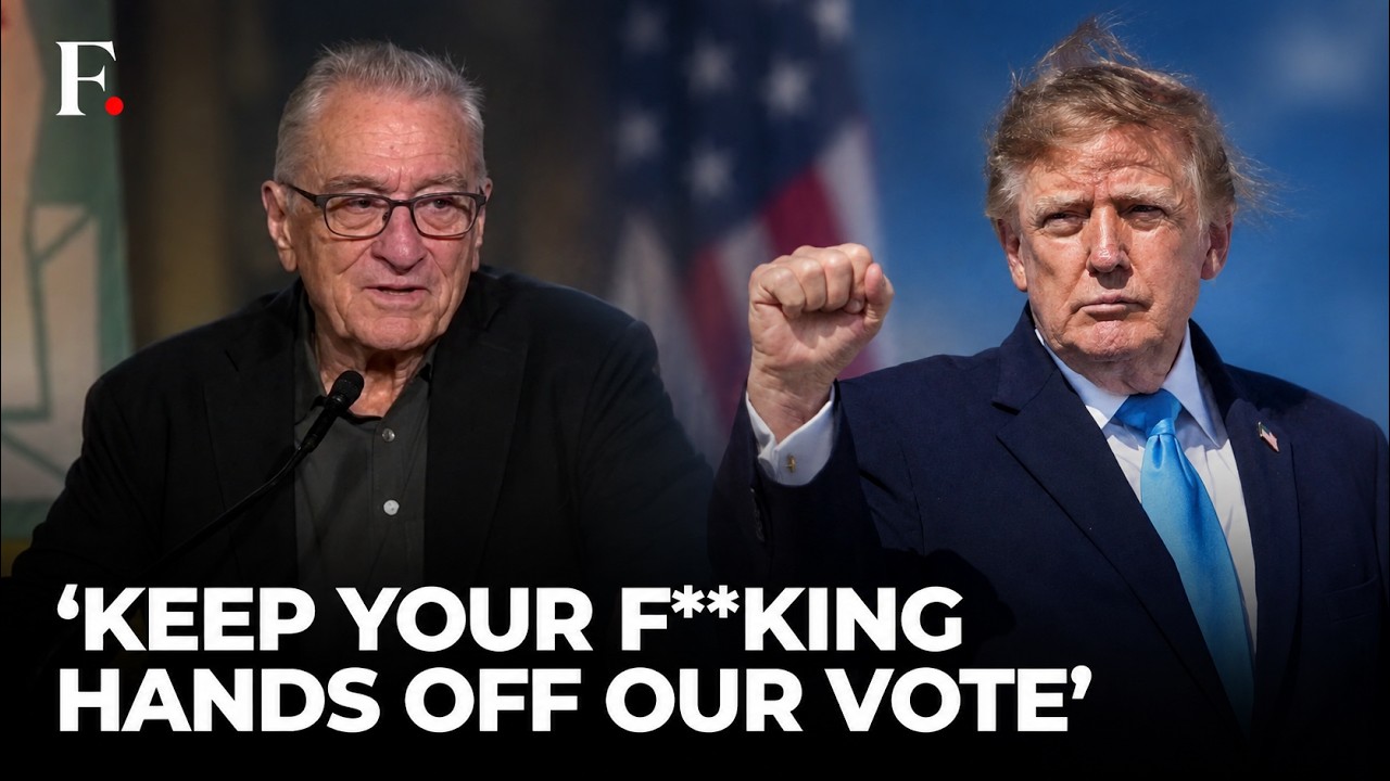 ‘Keep Your F**king Hands Off Our Vote’ De Niro And Ruffalo Slam Trump In a Fiery Speech | FP Video