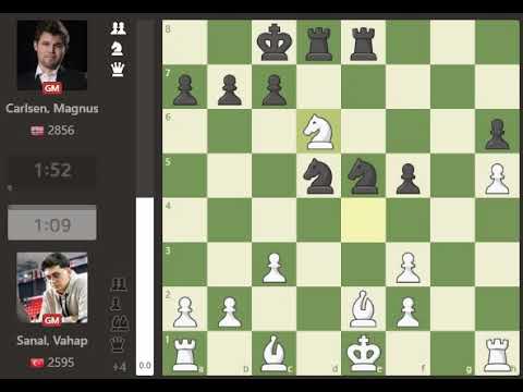 Vahap Sanal VS Magnus Carlsen.
