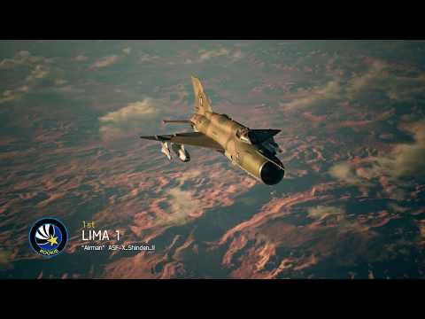 Ace Combat 7 MP | Roca Roja Deathmatch | MiG-21 | SP Weapons Disabled