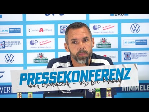 Chemnitzer FC | Pressekonferenz nach dem Heimspiel gegen den BFC Dynamo