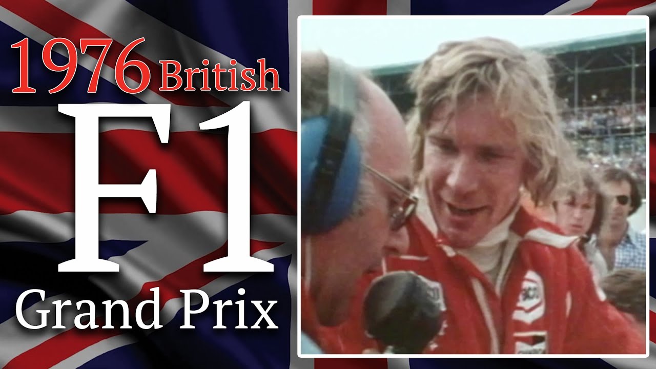 F1 1976 | Hunt has a Shunt at the British Grand Prix - YouTube