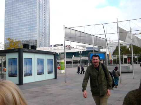 LIVE POESIE, poets' walk Berlin Alexanderplatz