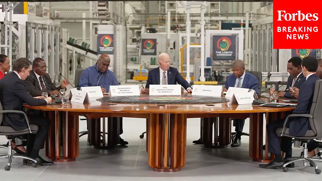 JUST IN: President Biden Joins Leaders At The Lobito Corridor Trans-Africa Summit In Lobito, Angola