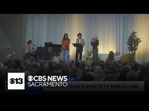 Rocklin church gathers to honor Charlie Kirk after fatal shooting
