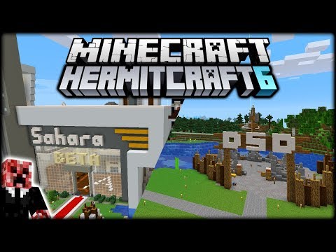 I SHOPPED AT SAHARA & DUG STRAIGHT DOWN | Hermitcraft 6 (Minecraft Survival Let's Play) | Episode 42