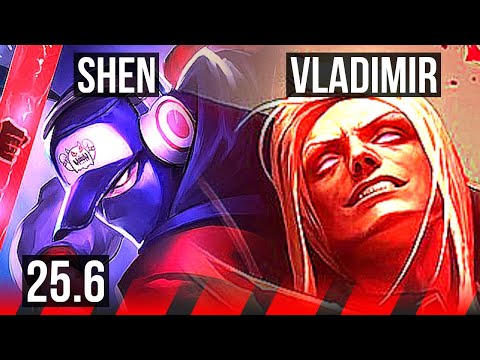 SHEN vs VLADIMIR (TOP) | 4/2/18 | EUW Master | 25.6