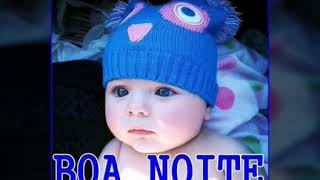 Linda Mensagem de Boa Noite com bebês