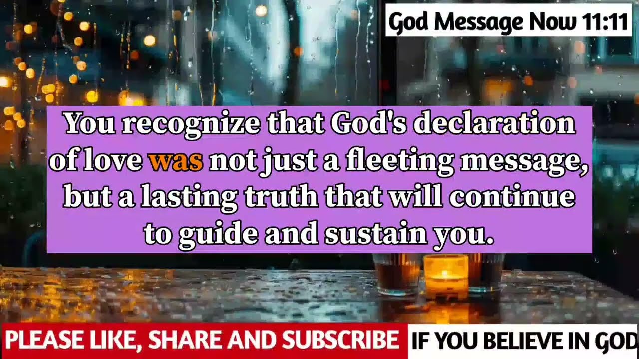 11:11💌 God Says, You Are Not Allowed To Skip This, Open This Now ..✝️God Message Now | God Says