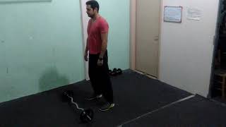 Tabata with two dynamic exercises for total body.