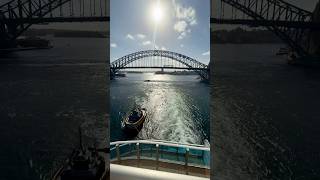Departing Sydney Harbour on @princesscruises Discovery Princess #cruise