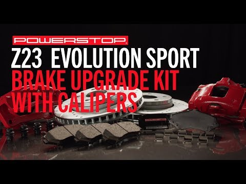Z23 Evolution Sport Upgrade Brake Kit w/ Powder Coated Calipers | PowerStop