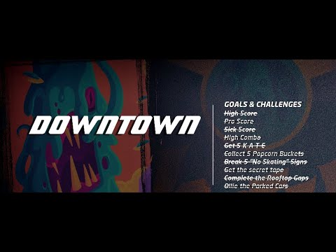 Tony Hawk's Pro Skater 1+2: Downtown Goals