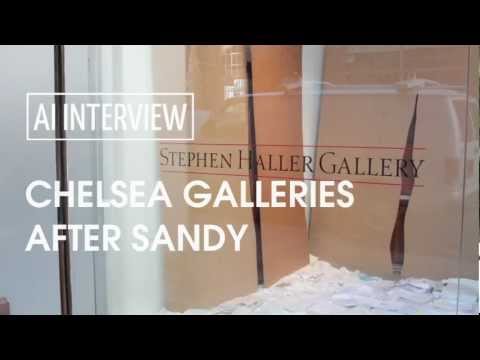 Chelsea Gallerist Stephen Haller Gives a Tour of His Flood-Damaged Space