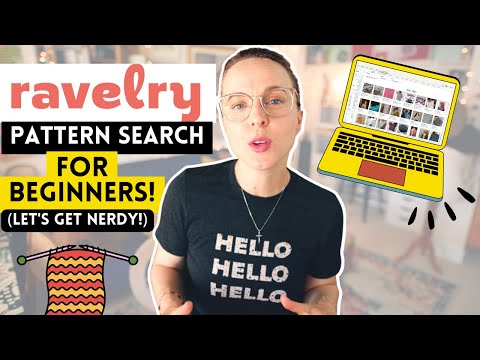 HOW TO USE RAVELRY PATTERN ADVANCED SEARCH 🧶