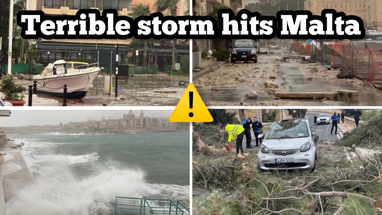 Terrible Storm Hits Malta – This Is What Happened