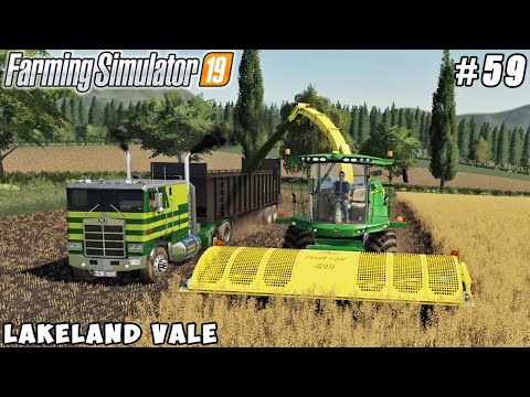 Harvesting corn & oats silage, selling silage bales | Lakeland Vale | Farming simulator 19 | ep #59
