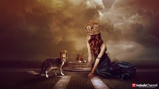 preview picture of video 'PHOTO MANIPULATION TUTORIAL QUEEN CAT PHOTOSHOP CS6'