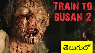 Train to Busan 2 explained in telugu  Train to Bus