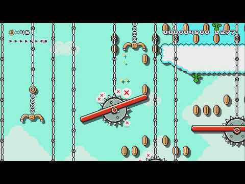 Swing-Saw Paradise by RhoAlpha - Super Mario Maker 2 - No Commentary 1bx
