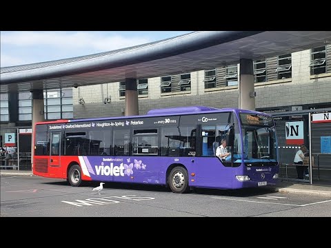 Journey on Route 55 | BJ10VUU/5334 - Go North East: Mercedes-Benz Citaro 0530N