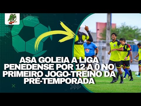 ASA thrashes Liga Penedense 12-0 in their first pre-season friendly.