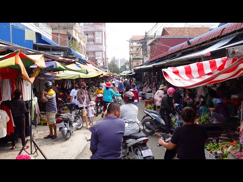 Have You Ever Seen Cambodian Wet Market Before? This Is How It's Like