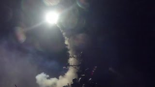 New Video of U.S. Launching Missile Attack on Syria