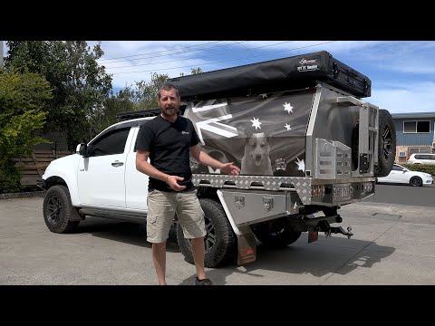 Isuzu D-Max - DX27 rooftop Tent, XT Awning, Norweld  Canopy - The Bush Company