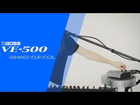 Boss VE-500 Vocal Performer Effects Pedal | Sweetwater Boss VE-500 Vocal Performer Effects Pedal | Sweetwater