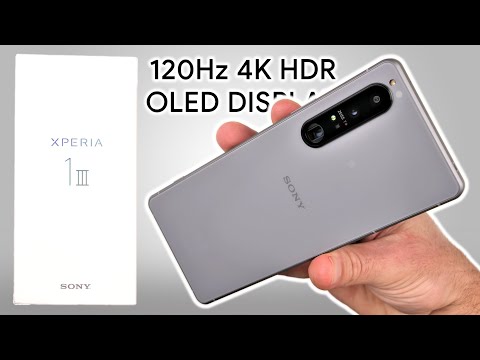 Sony Xperia 1 III UNBOXING and Initial REVIEW - World's FIRST 4K 120Hz Smartphone.