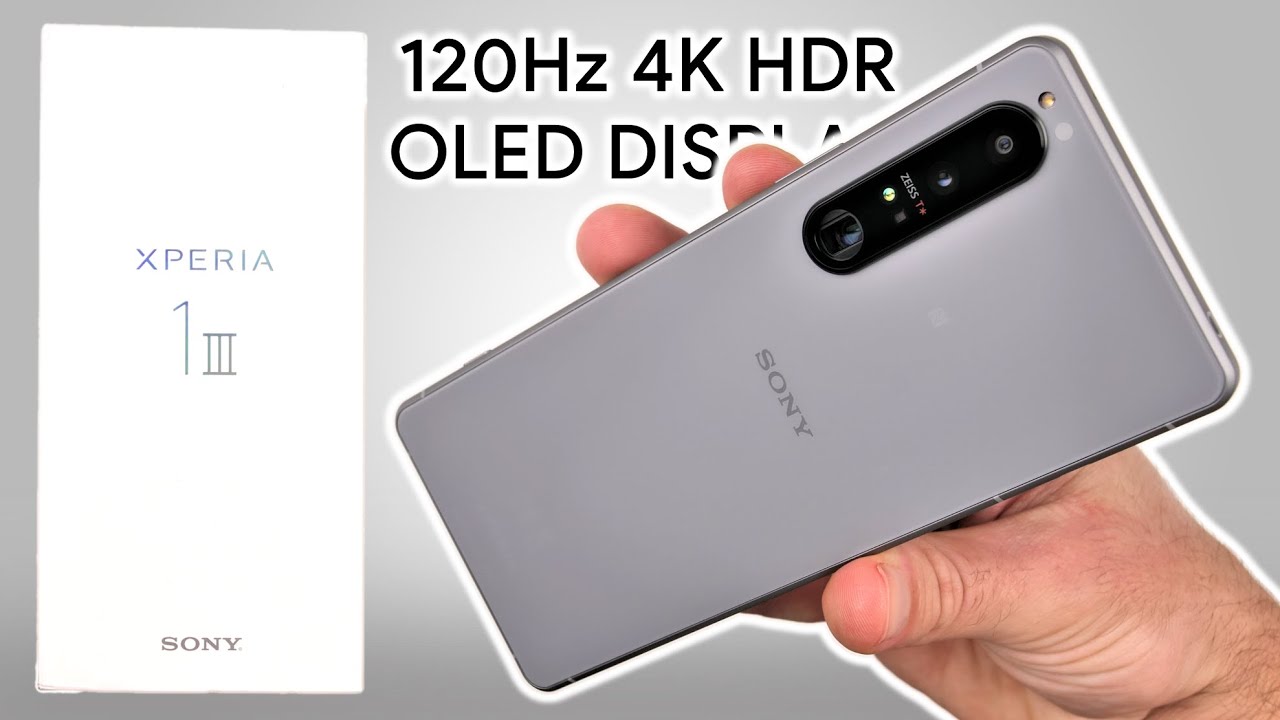 Sony Xperia 1 III UNBOXING and Initial REVIEW - World's FIRST 4K 120Hz Smartphone.
