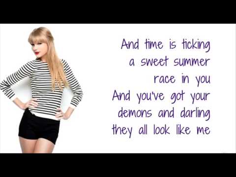 Taylor Swift - Sad Beautiful Tragic (Lyrics) (from Red)