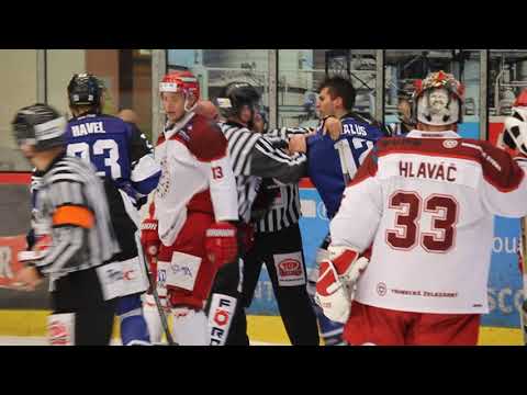AZ Havířov (Kalus, Baláž) vs Frýdek-Místek (Bajtek, Christov), homadná bitka