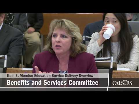 Teachers' Retirement Board - November 2017 - Benefits and Services Committee