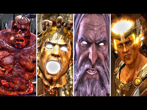 God of War 3 - All Bosses (PS5)
