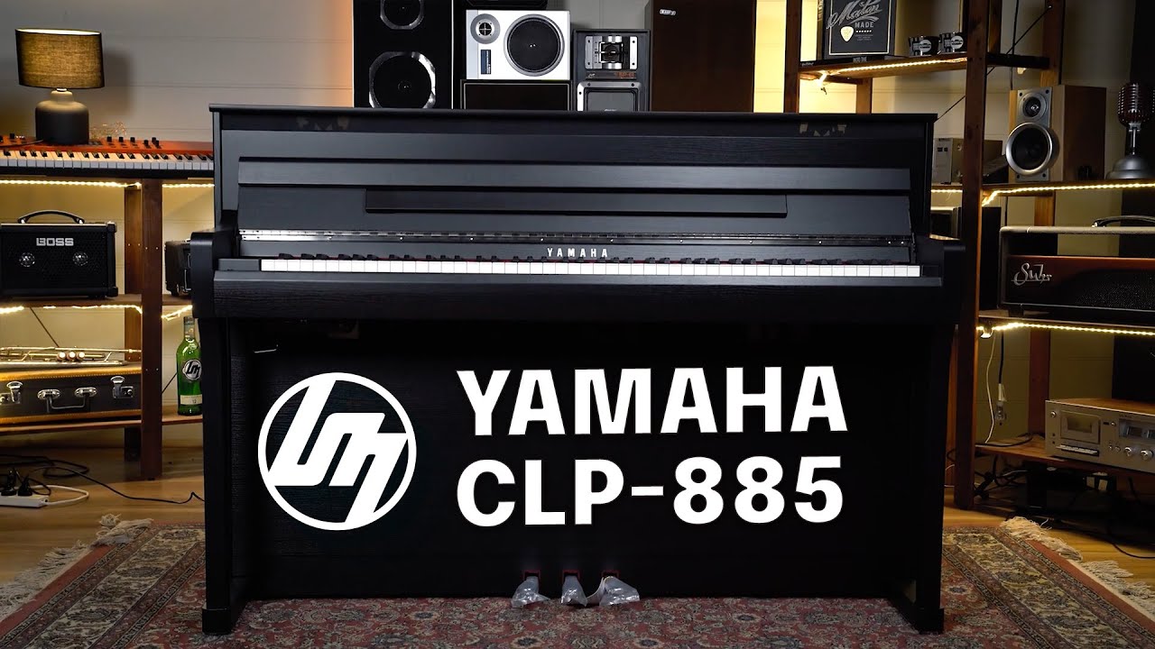 Yamaha CLP885B Clavinova Digital Piano - Black