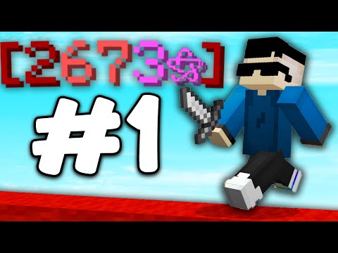 The #1 Minecraft Bedwars Player With No Rank...