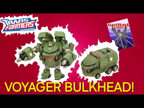 Transformers Animated Voyager Bulkhead - GotBot True Review NUMBER 1204