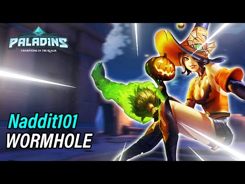 Naddit101 Evie Pro Competitive l GRANDMASTER l WORMHOLE l PALADINS GAMEPLAY