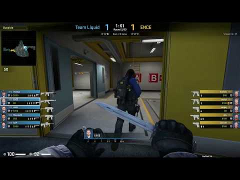 CS:GO POV Demo Liquid EliGE (26/6) vs ENCE (de_nuke)