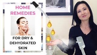 Home Remedies for Dry and Dehydrated  Skin